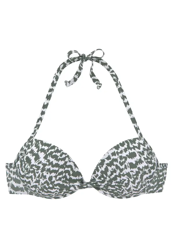 LASCANA LASCANA Bikini zgornji del  oliva / bela