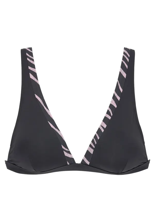 LASCANA LASCANA Bikini zgornji del  pastelno roza / črna