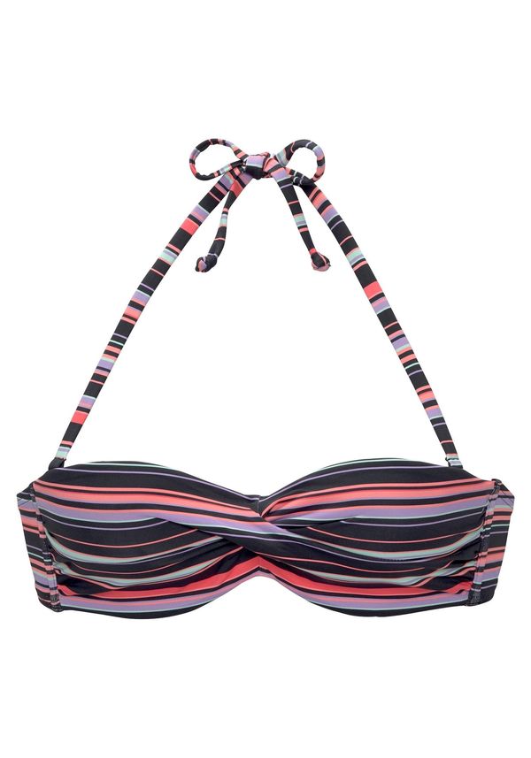LASCANA LASCANA Bikini zgornji del 'Riviera'  mešane barve / črna