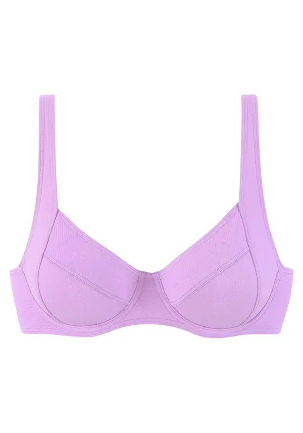 LASCANA LASCANA Bikini zgornji del  svetlo lila