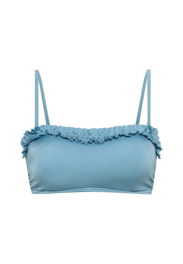 LASCANA LASCANA Bikini zgornji del  svetlo modra