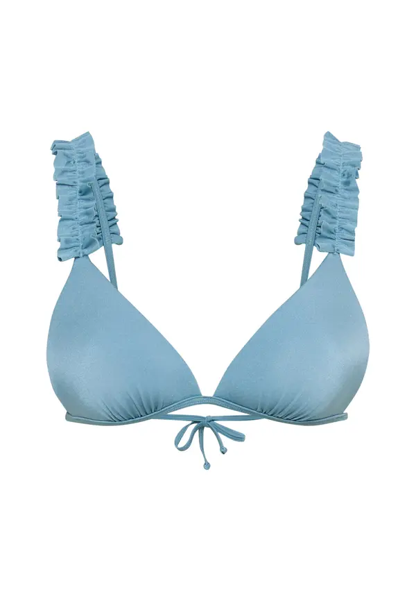 LASCANA LASCANA Bikini zgornji del  svetlo modra