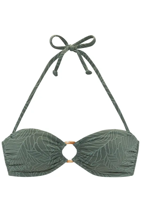 LASCANA LASCANA Bikini zgornji del  zelena / pastelno zelena