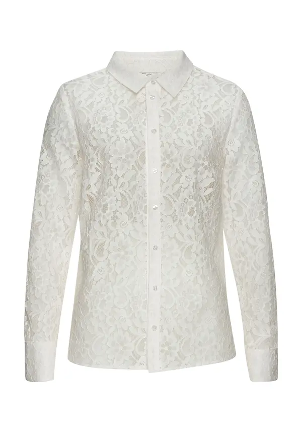 LASCANA LASCANA Bluza  bela
