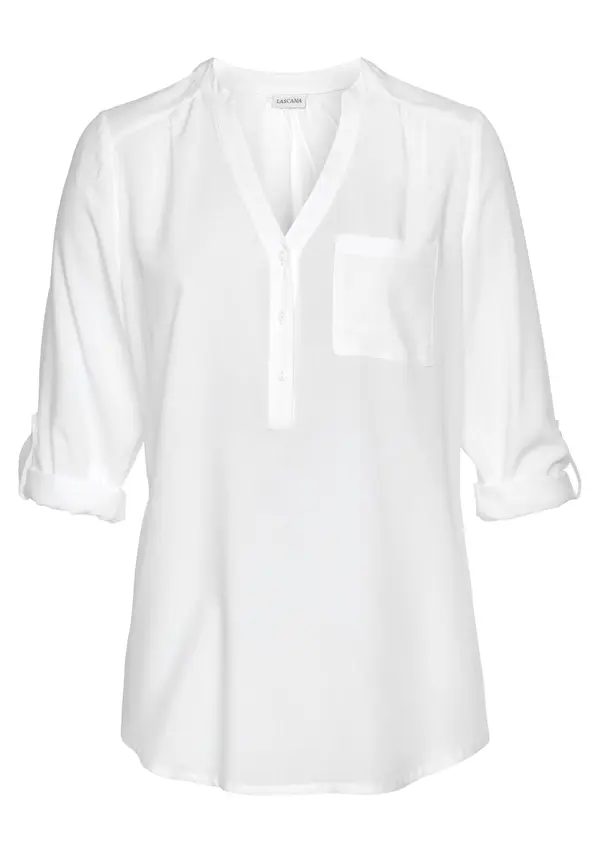 LASCANA LASCANA Bluza  bela