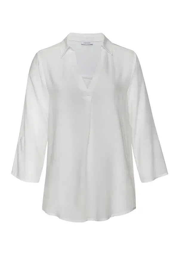 LASCANA LASCANA Bluza  bela