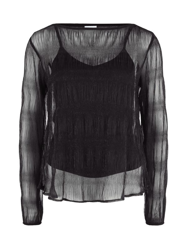 LASCANA LASCANA Bluza  črna