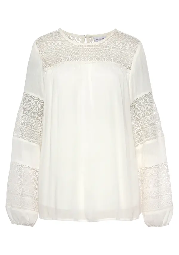 LASCANA LASCANA Bluza  kremna