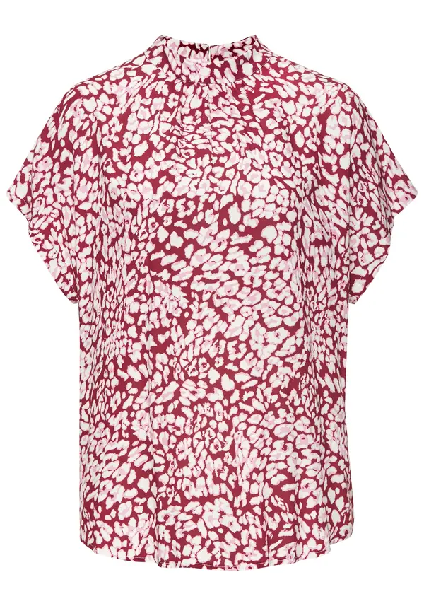 LASCANA LASCANA Bluza  rdeča / bela