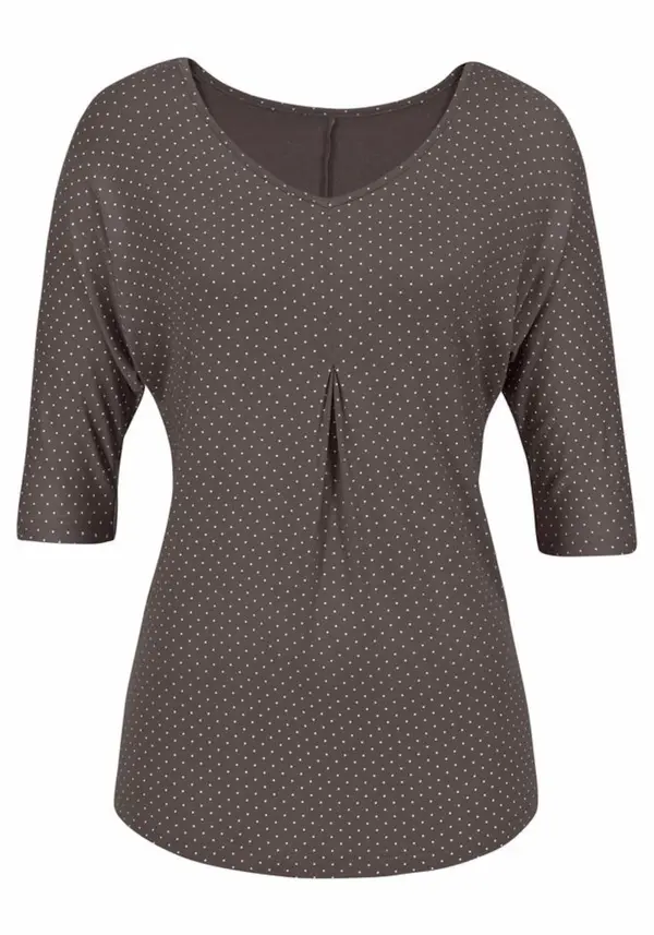 LASCANA LASCANA Bluza  rjava