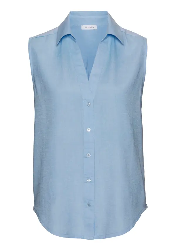 LASCANA LASCANA Bluza  svetlo modra