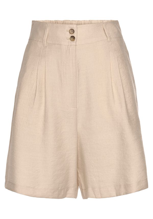 LASCANA LASCANA Hlače  pesek