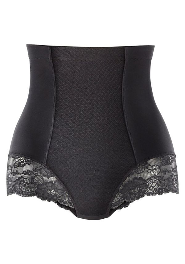 LASCANA LASCANA Hlače za oblikovanje  črna