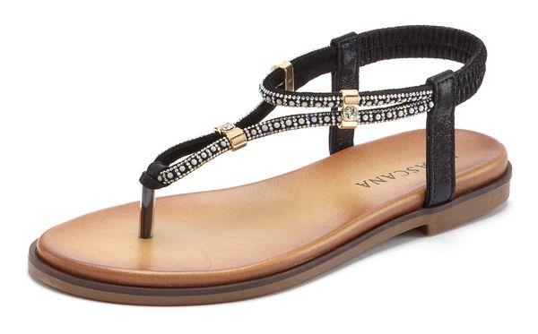 LASCANA LASCANA Japonke  mešane barve / črna