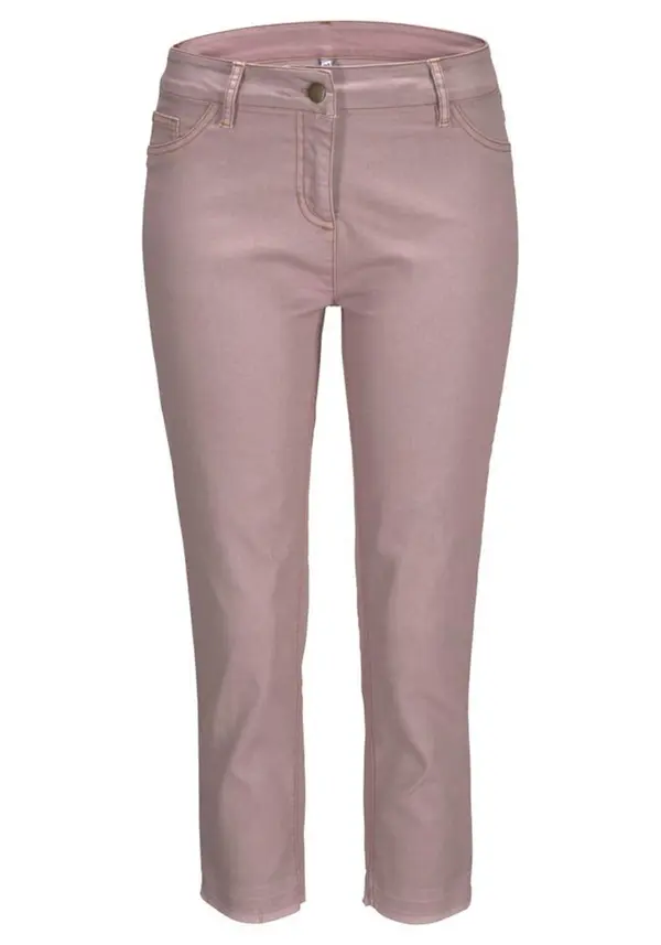LASCANA LASCANA Jeans pajkice  mauve