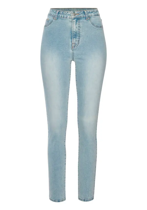 LASCANA LASCANA Jeans pajkice  moder denim