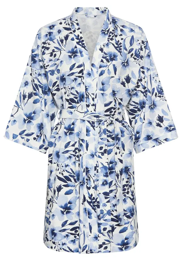 LASCANA LASCANA Kimono  marine / svetlo modra / bela