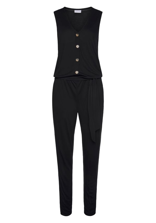 LASCANA LASCANA Kombinezon  črna