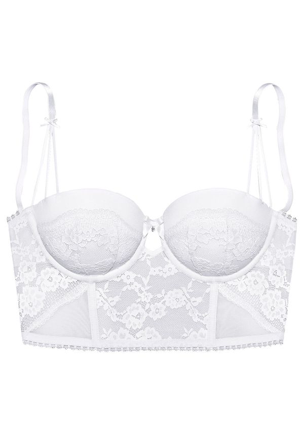 LASCANA LASCANA Nedrček  bela