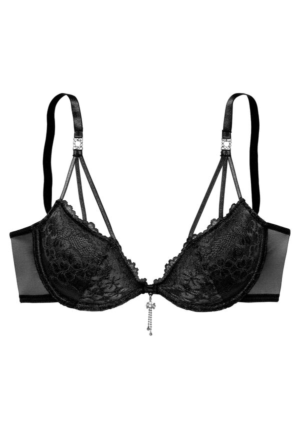 LASCANA LASCANA Nedrček  črna