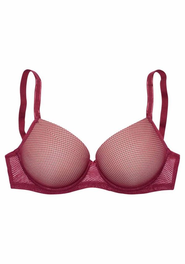 LASCANA LASCANA Nedrček 'Invisible Pink'  rdeča