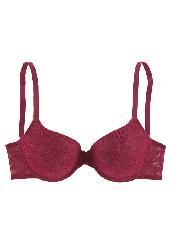 LASCANA LASCANA Nedrček  rdeče vijolična