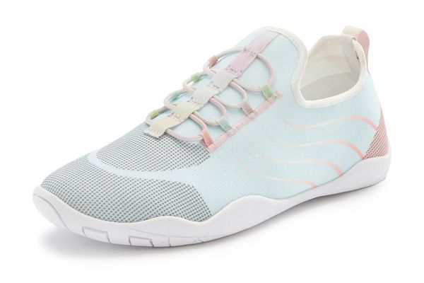 LASCANA LASCANA Nizke superge  modra / svetlo siva / roza