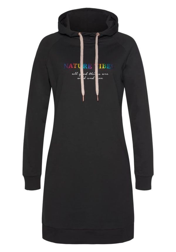 LASCANA LASCANA Obleka  črna