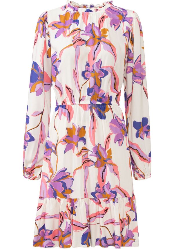 LASCANA LASCANA Obleka  kobalt modra / kari / orhideja / roza / bela