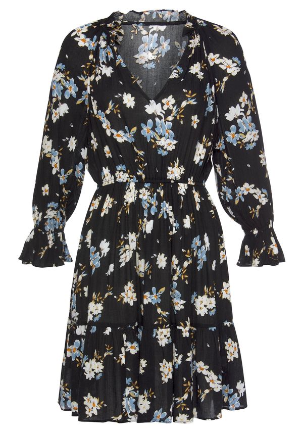 LASCANA LASCANA Obleka  mešane barve / črna