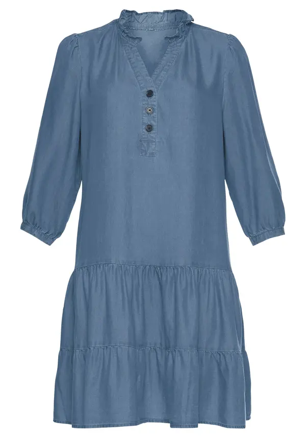LASCANA LASCANA Obleka  moder denim