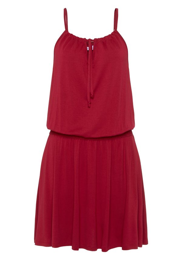 LASCANA LASCANA Obleka  rdeča