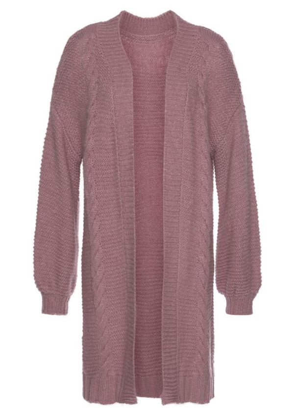 LASCANA LASCANA Pletena jopa  staro roza