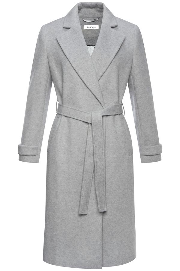 LASCANA LASCANA Prehoden plašč  svetlo siva