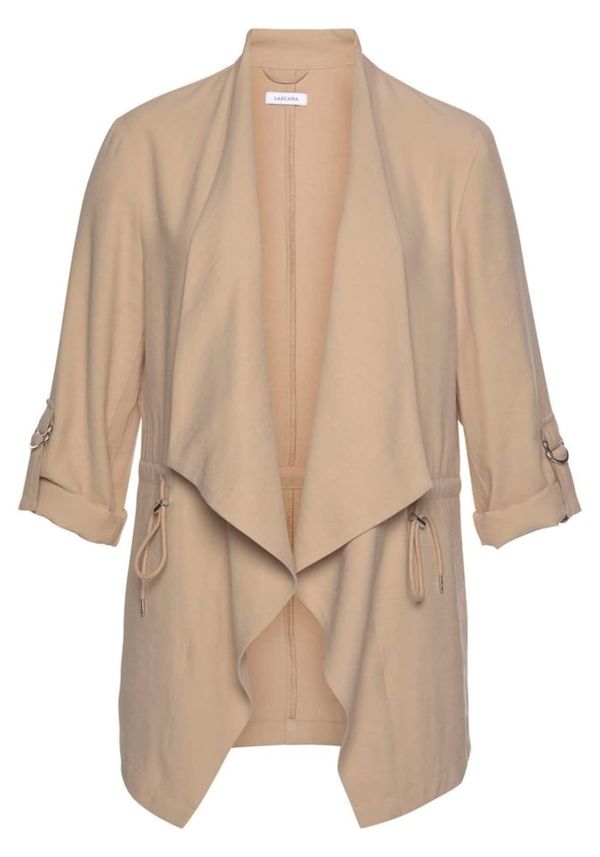LASCANA LASCANA Prehodna jakna  pesek