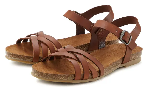 LASCANA LASCANA Sandali  rjava