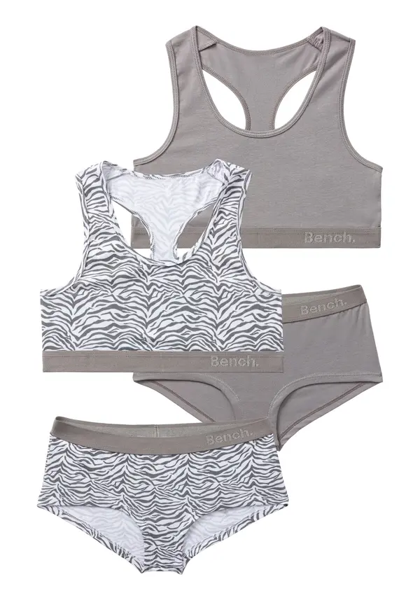 LASCANA LASCANA Set perila  siva / bela