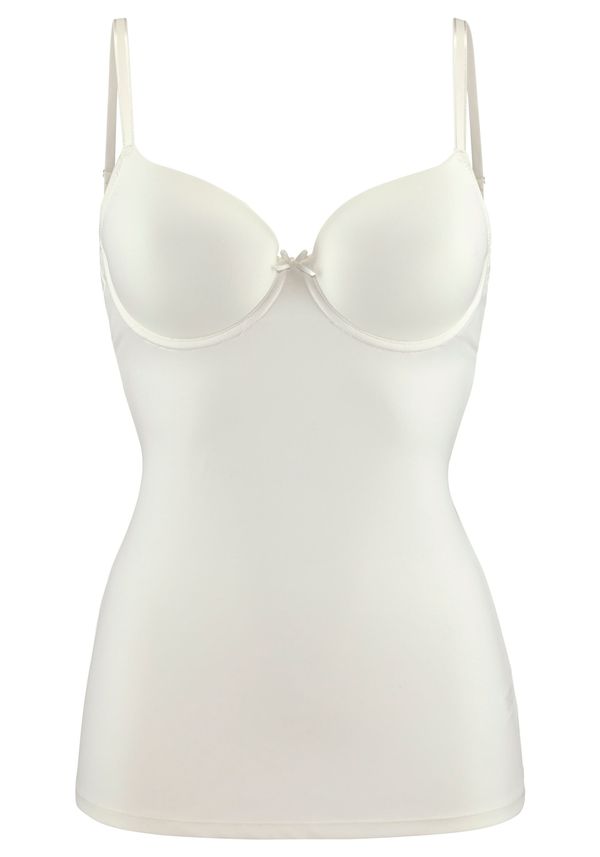 LASCANA LASCANA Spodnja majica  biserno bela