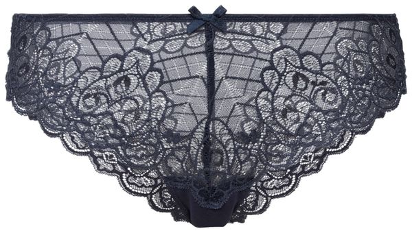 LASCANA LASCANA Spodnje hlačke 'LS Bikini Lace 1x'  črna