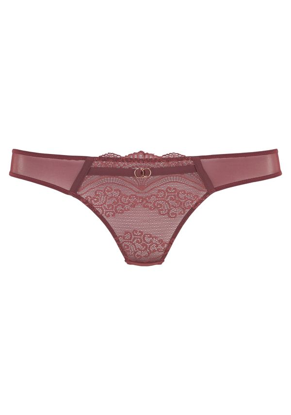 LASCANA LASCANA Spodnje hlačke  vinsko rdeča