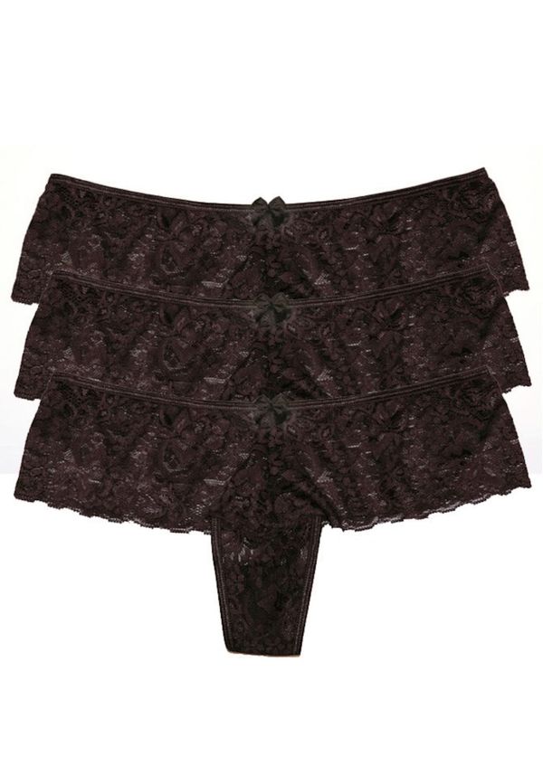 LASCANA LASCANA Tangice  črna