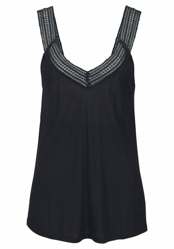 LASCANA LASCANA Top  črna