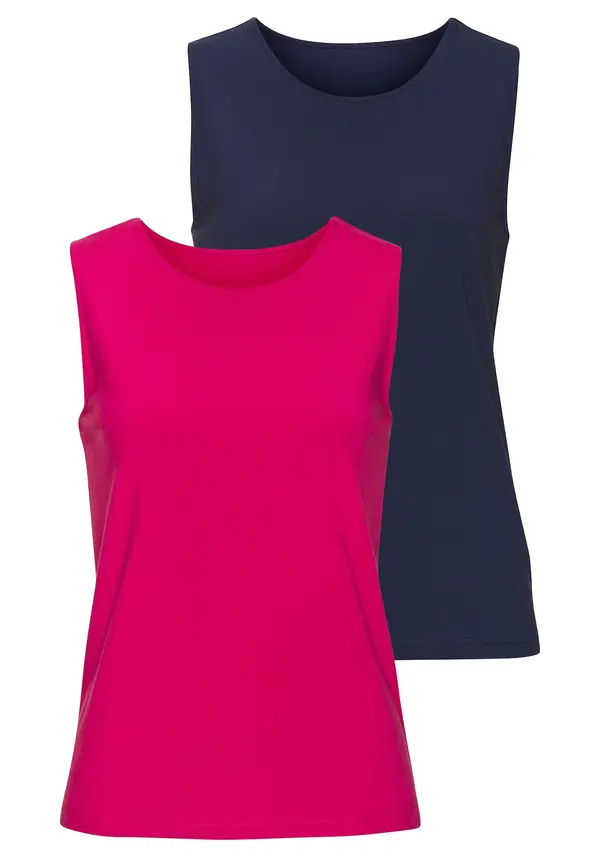 LASCANA LASCANA Top  marine / roza