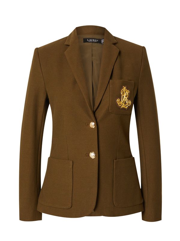 Lauren Ralph Lauren Lauren Ralph Lauren Blazer 'ANFISA'  rjava / zlato-rumena / oliva