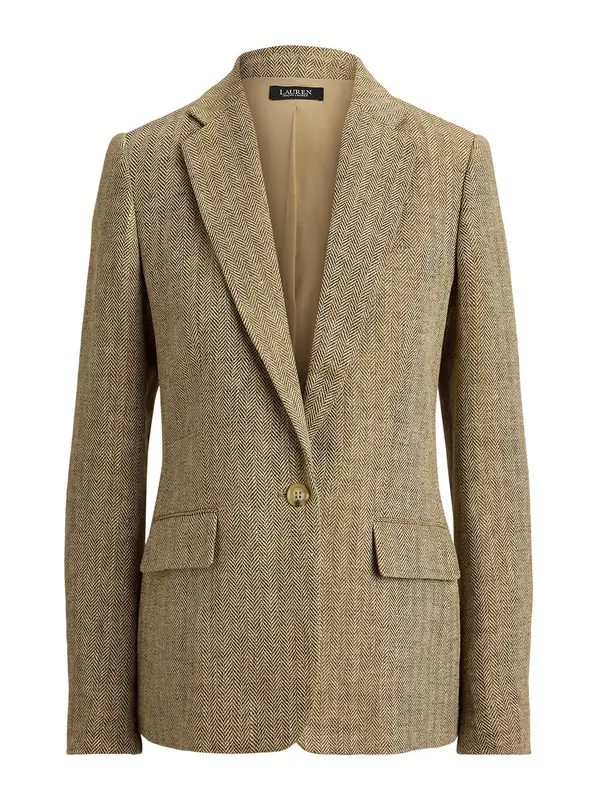 Lauren Ralph Lauren Lauren Ralph Lauren Blazer  bež / temno rjava