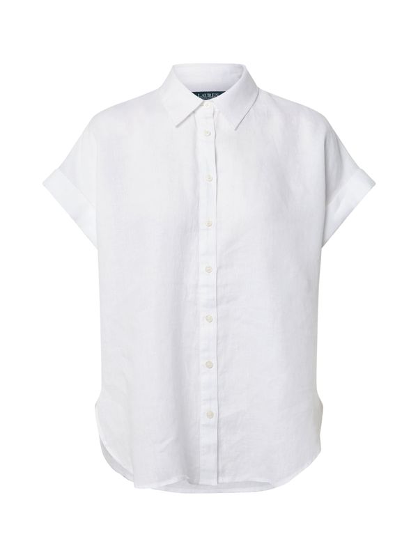 Lauren Ralph Lauren Lauren Ralph Lauren Bluza 'BROONO-SHORT SLEEVE-SHIRT'  bela