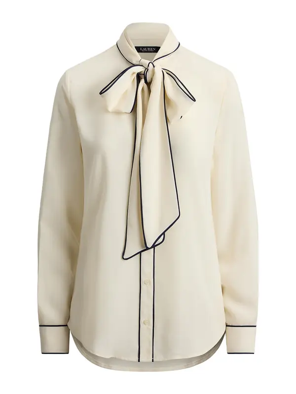 Lauren Ralph Lauren Lauren Ralph Lauren Bluza 'FREDELLA'  slonovina / mornarska