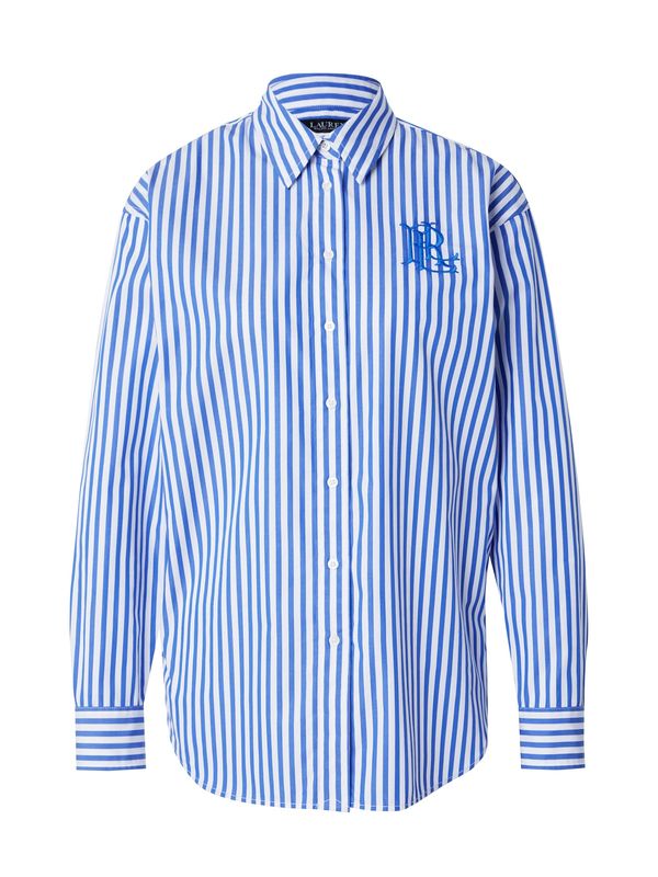 Lauren Ralph Lauren Lauren Ralph Lauren Bluza 'KOTTA'  kraljevo modra / bela