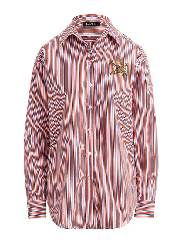 Lauren Ralph Lauren Lauren Ralph Lauren Bluza  modra / temno modra / jastog / bela
