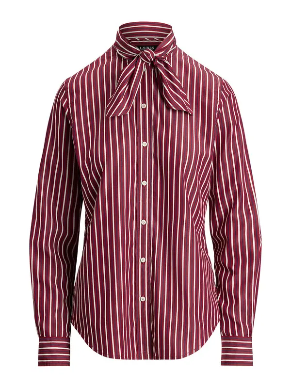 Lauren Ralph Lauren Lauren Ralph Lauren Bluza  mornarska / burgund / bela